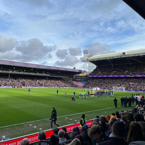 Crystal Palace Premier League Match at Selhurst Park