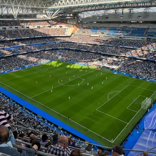 Real Madrid La Liga Match at Bernabeu