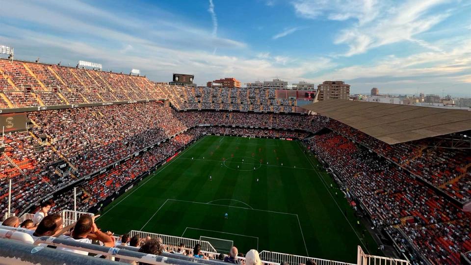 Valencia Mestalla seen from shortside