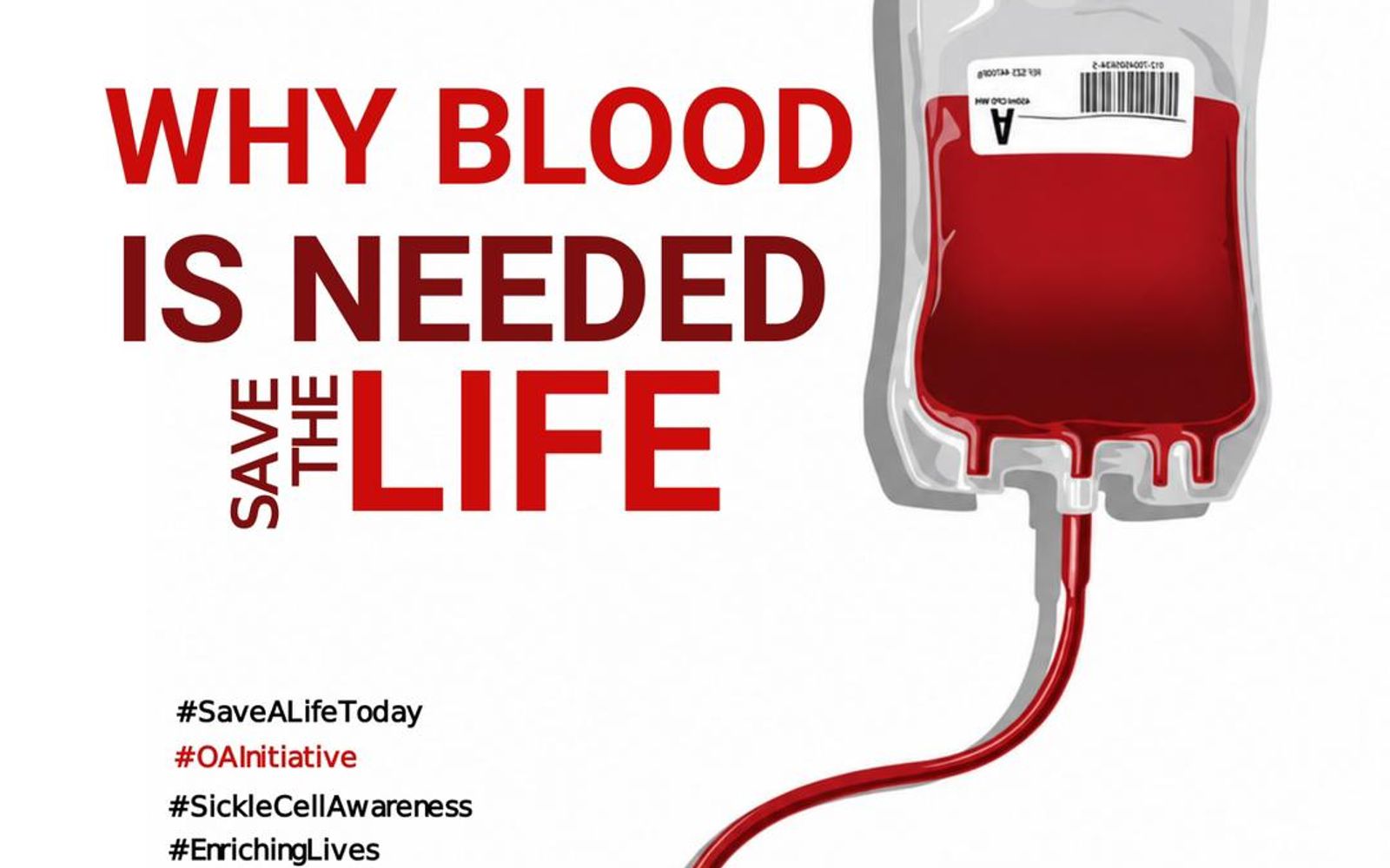Why Blood is Needed: Save The Live