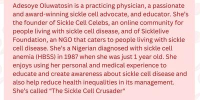 Meet Adesoye Oluwatosin