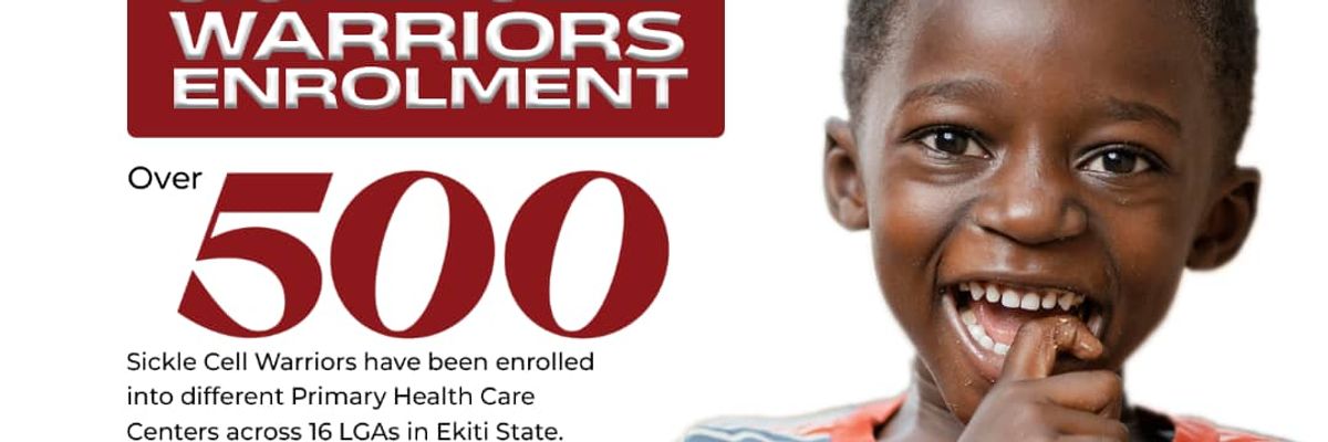 O.A Initiative Commences the 2nd Phase of Enrolment of Sickle Cell Warriors into Free Medical Care under Ekiti State Health Insurance Scheme (EKHIS)