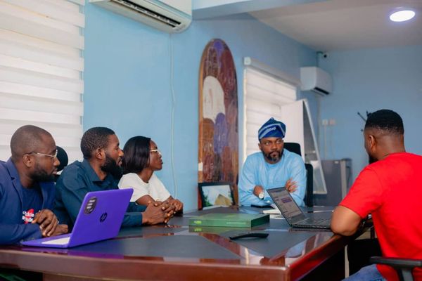 O.A. INITIATIVE’S COURTESY VISIT TO THE HONOURABLE COMMISSIONER FOR HEALTH, EKITI STATE… PRESENT THE NEED TO EXTEND THE ENROLLMENT OF SICKLE CELL WARRIOR’S FREE MEDICAL CARE UNDER EKHIS