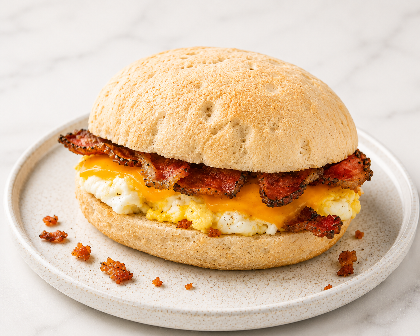 Bacon Egg and Cheese Sandwich