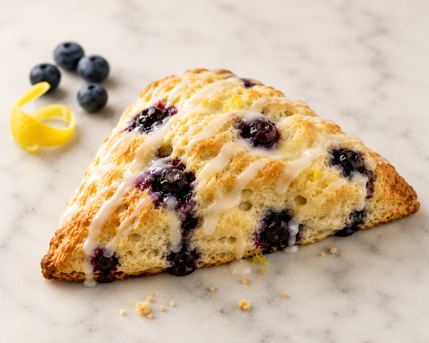 Lemon Blueberry Scone