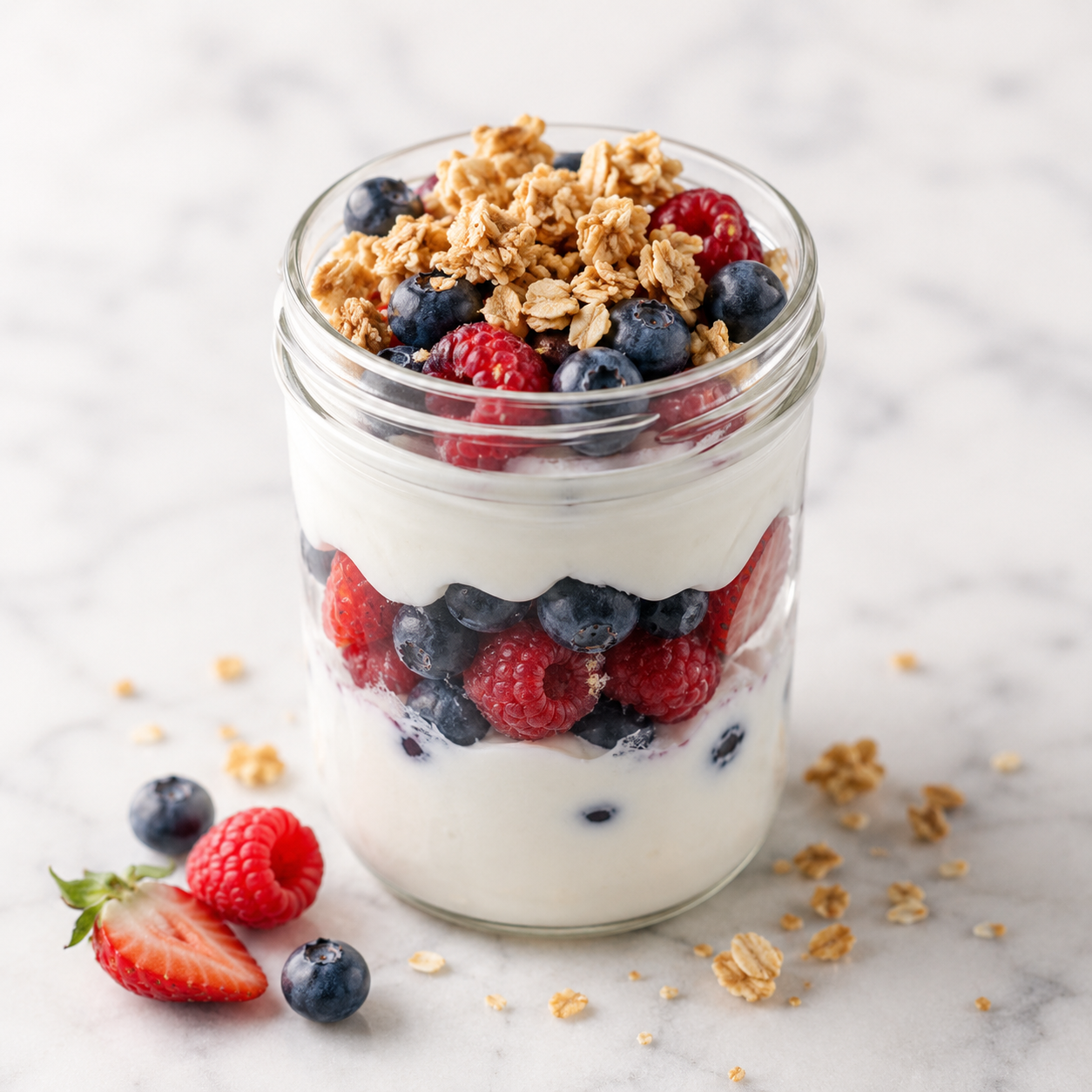 Vanilla Yogurt Parfaits