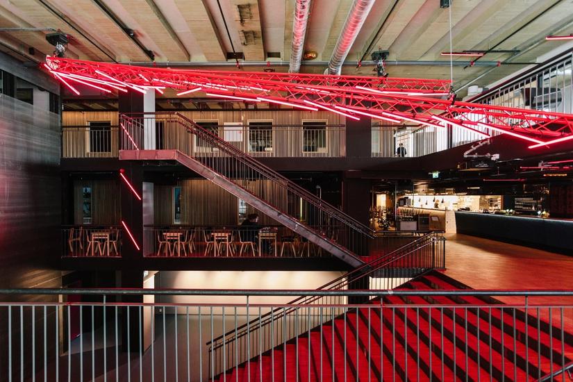 Photo of central staircase