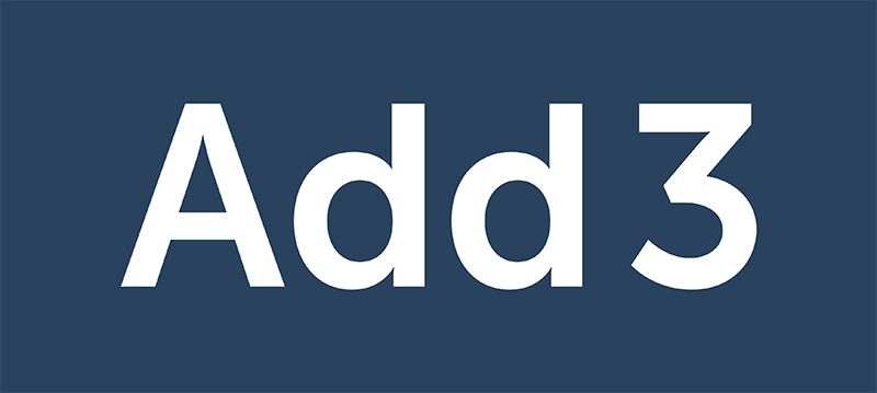 Add3 logo