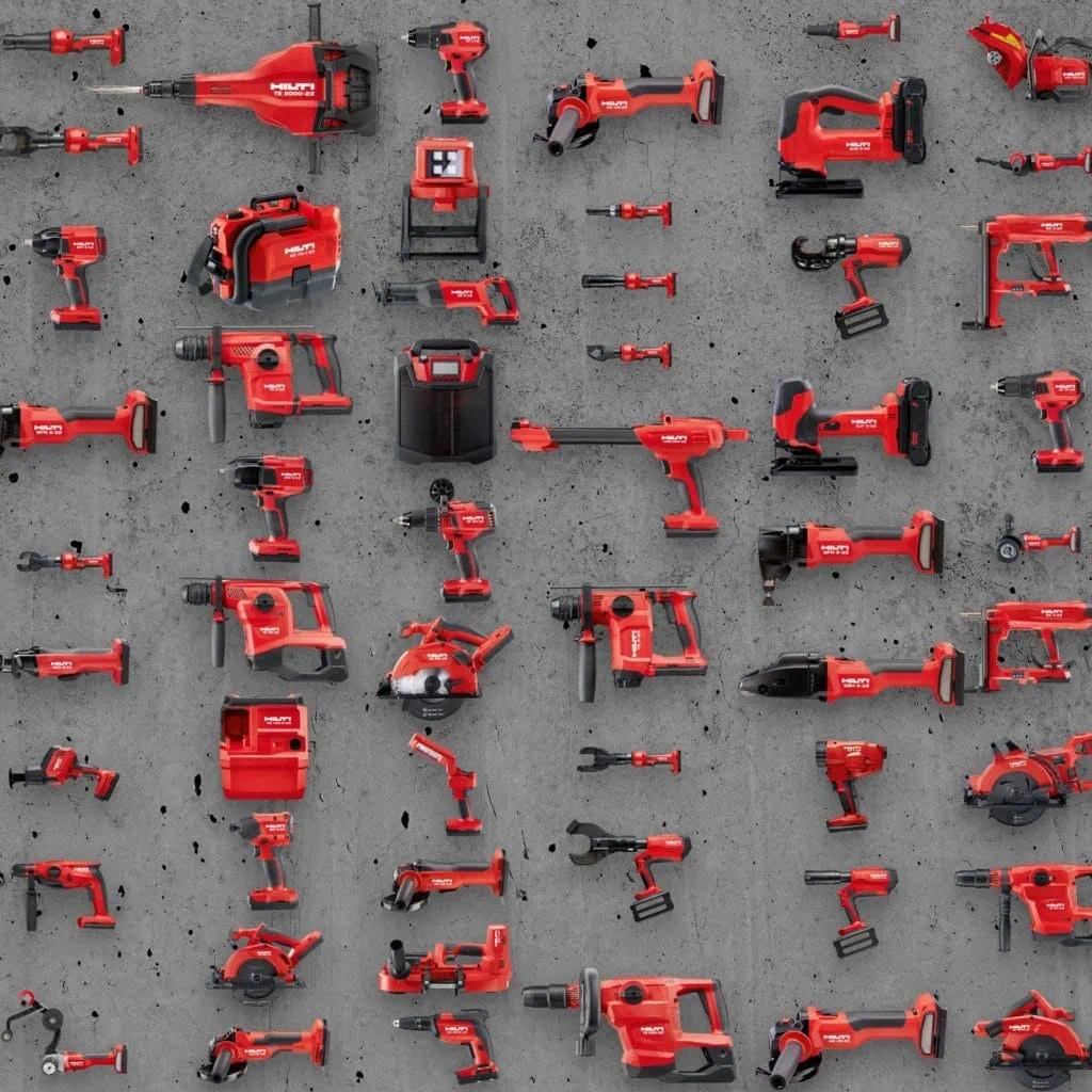 Hilti Nuron battery powered tools
