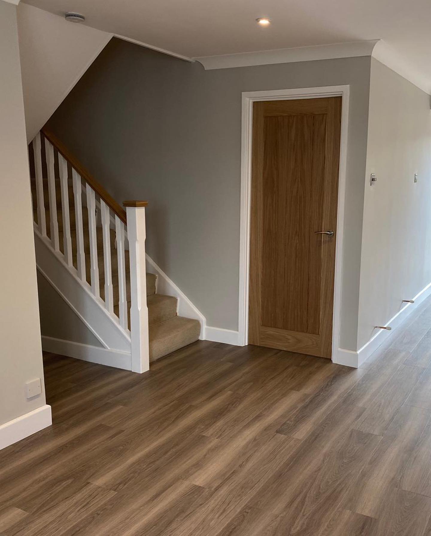 Completed stairs and ground floor renovation in Caversham, Reading.