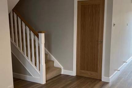 Completed stairs and ground floor renovation in Caversham, Reading.