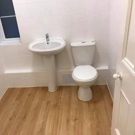 Completed bathroom renovation in Spencers Wood, Reading