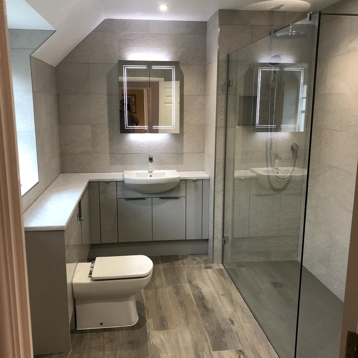 Completed en-suite bathroom renovation in Henley on Thames, Oxfordshire