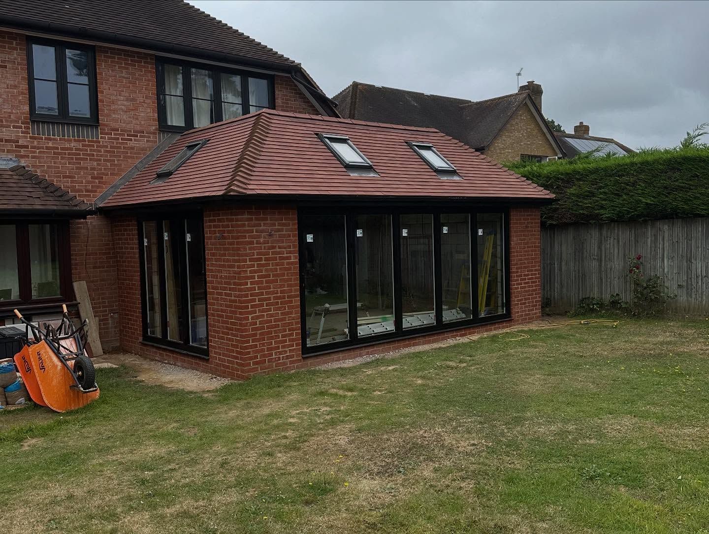 Outside of new extension in Wokingham