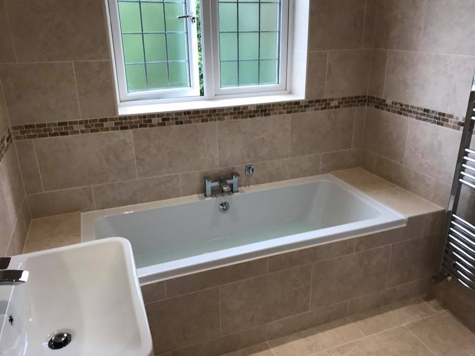 Completed ensuite bathroom renovation in Caversham, Reading