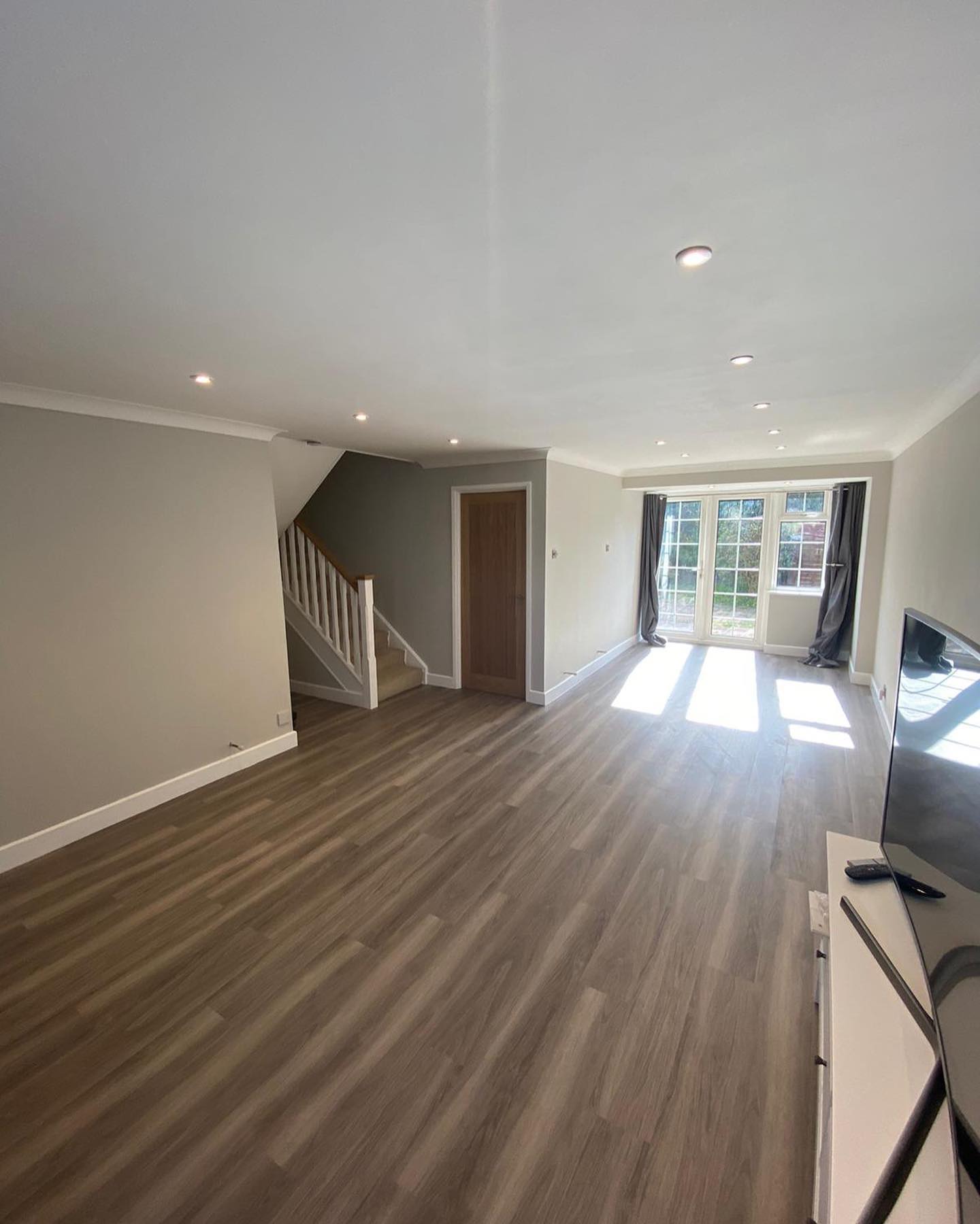 Completed stairs and ground floor renovation in Caversham, Reading.