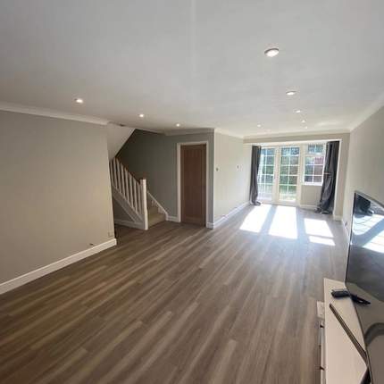 Completed stairs and ground floor renovation in Caversham, Reading.
