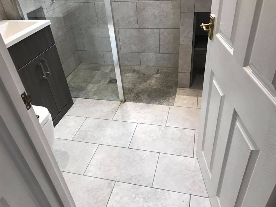 Competed bathroom renovation in Caversham, Reading