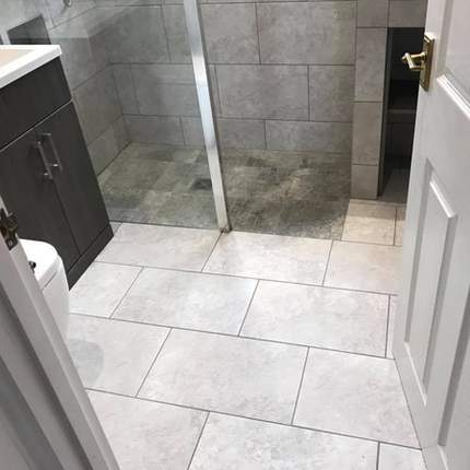 Competed bathroom renovation in Caversham, Reading