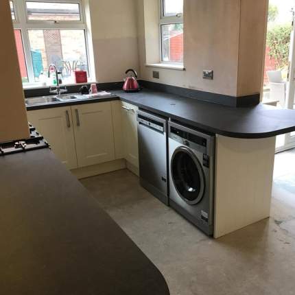 Completed kitchen renovation in Wokingham