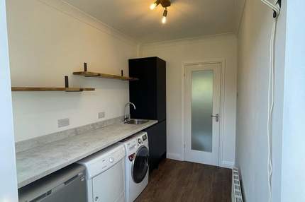 Completed utility room, from back door, in Earley, Reading