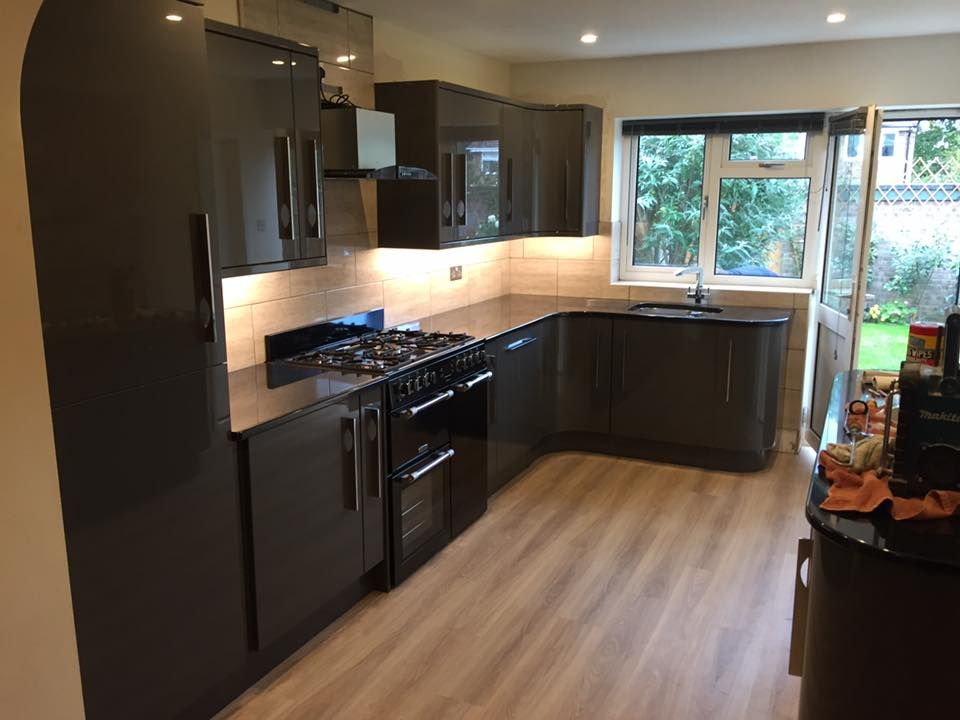 Competed kitchen renovation in Tilehurst, Reading