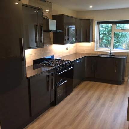 Competed kitchen renovation in Tilehurst, Reading