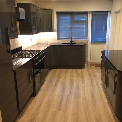 Competed kitchen renovation in Tilehurst, Reading