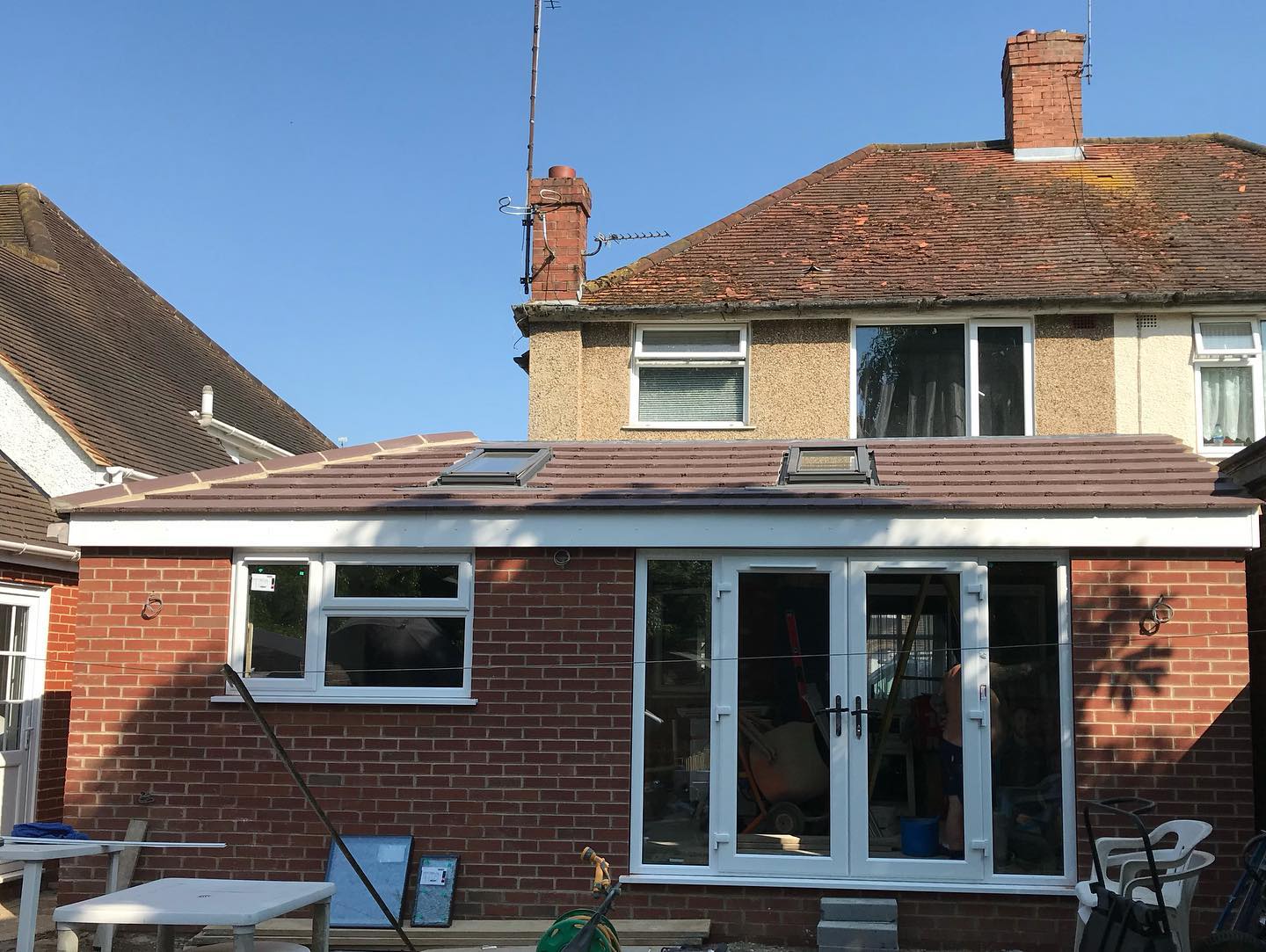 Completed extension in Tilehurst, Reading