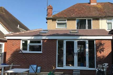 Completed extension in Tilehurst, Reading