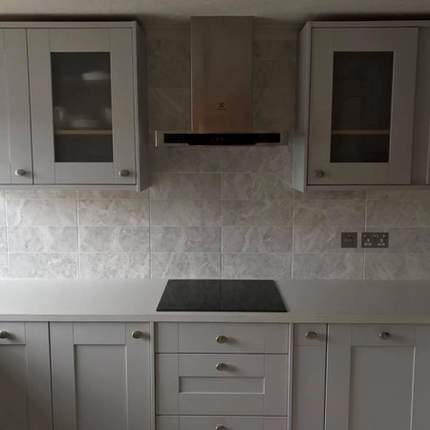 Completed kitchen renovation in Winnersh, Wokingham