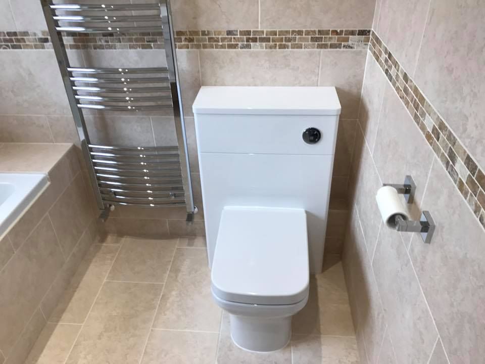 Completed ensuite bathroom renovation in Caversham, Reading