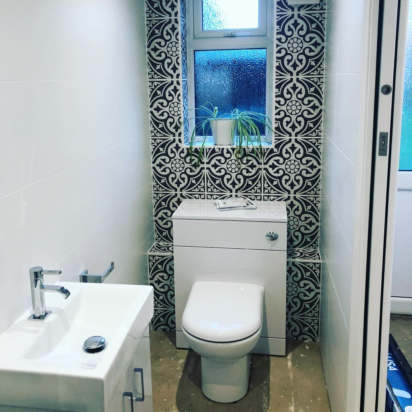 Completed extension and patio in Caversham, Reading