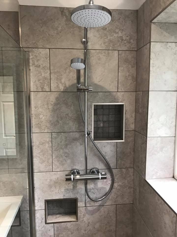 Competed bathroom renovation in Caversham, Reading
