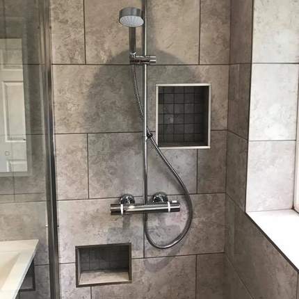 Competed bathroom renovation in Caversham, Reading