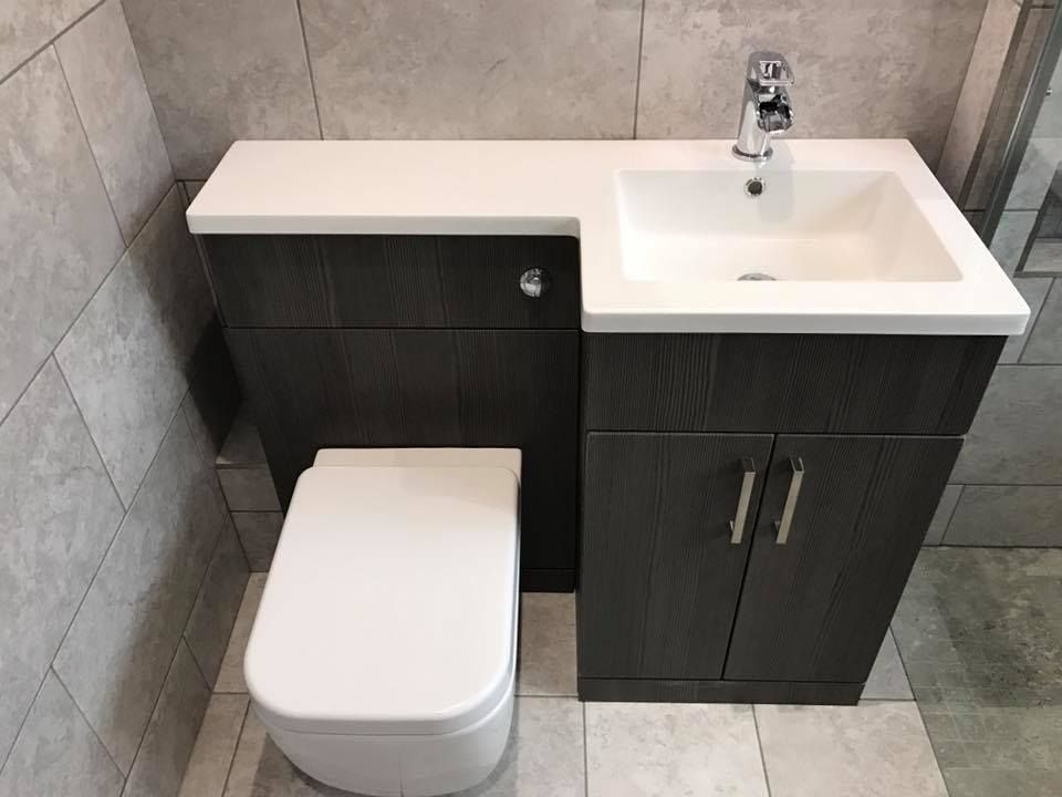 Competed bathroom renovation in Caversham, Reading