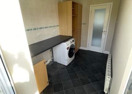 Utility room before work begun in Earley, Reading