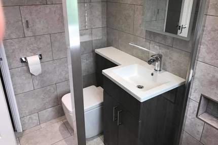 Competed bathroom renovation in Caversham, Reading