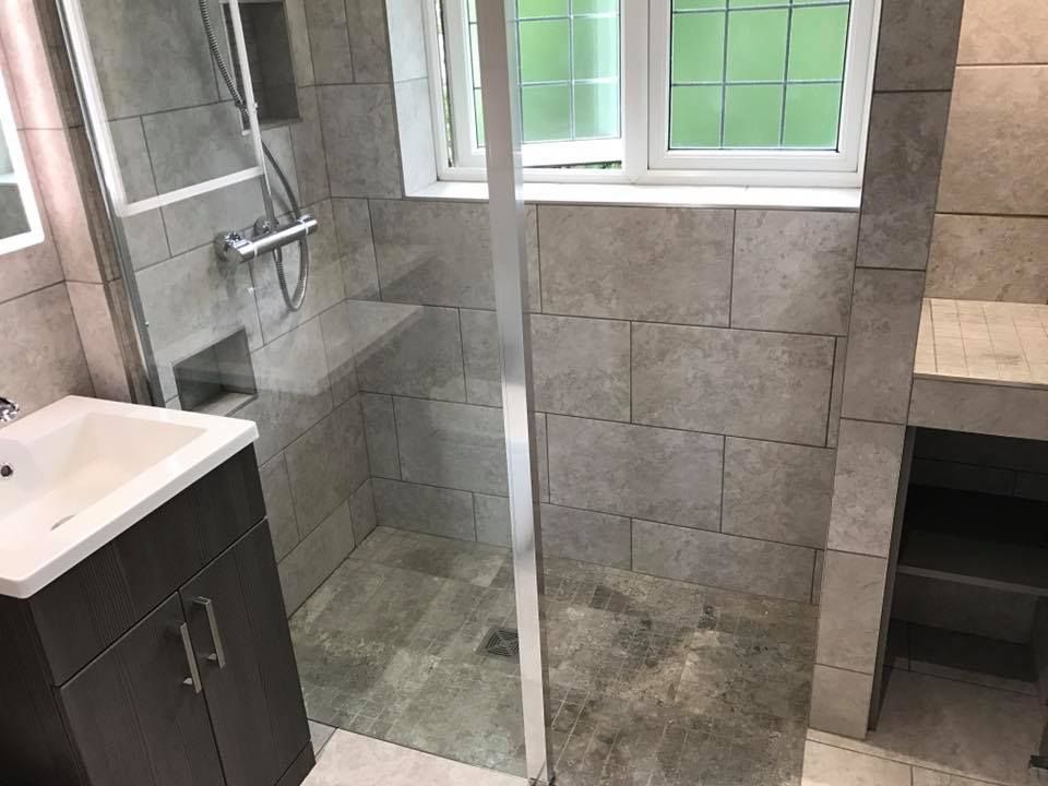 Competed bathroom renovation in Caversham, Reading