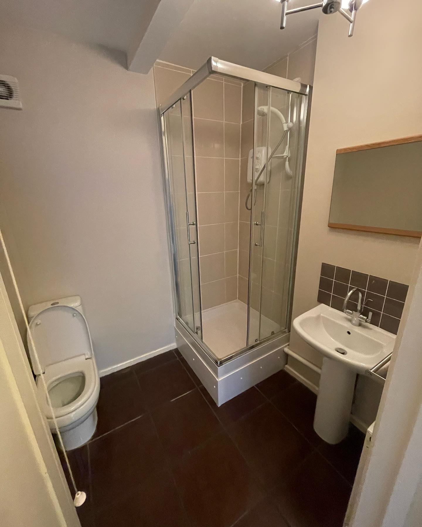 Bathroom before work begun in Earley, Reading