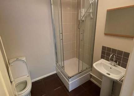 Bathroom before work begun in Earley, Reading