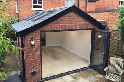 Completed extension in Henley, Oxfordshire