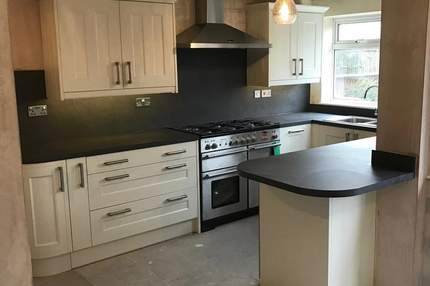 Completed kitchen renovation in Wokingham