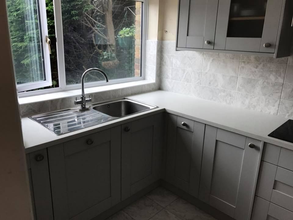 Completed kitchen renovation in Winnersh, Wokingham