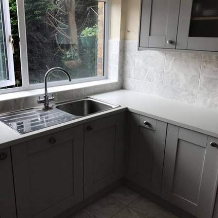 Completed kitchen renovation in Winnersh, Wokingham