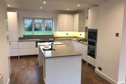 Completed kitchen renovation in Earley, Reading