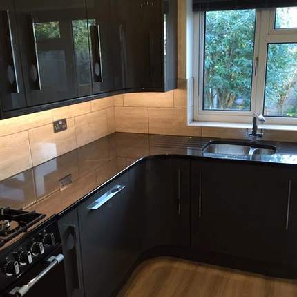 Competed kitchen renovation in Tilehurst, Reading