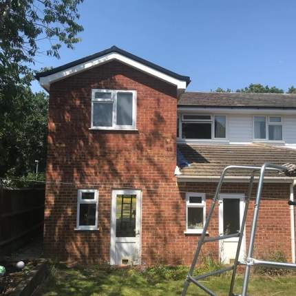 Completed extension in Earley, Reading