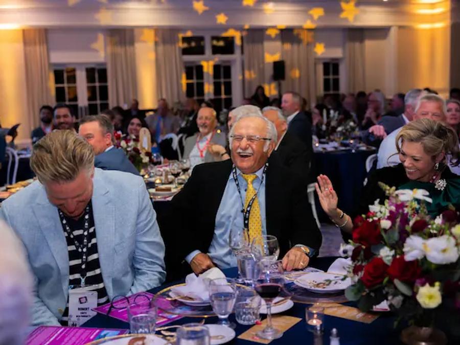 Good Good attendees laughing