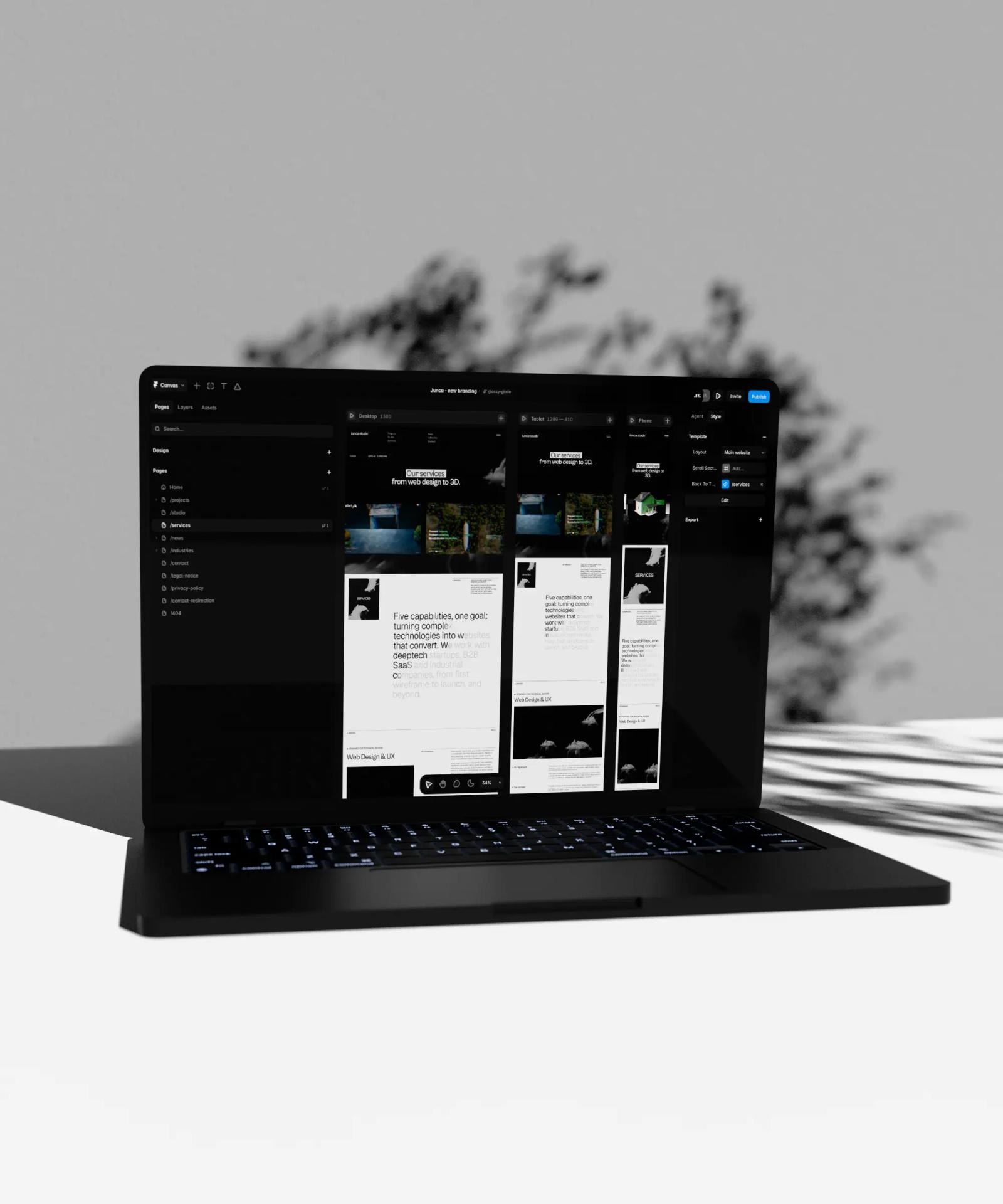 Content and campaigns design system across multi-screen formats